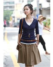 Load image into Gallery viewer, Pleated Skirt with POCKETS!!! - Inspire Professional Clothing